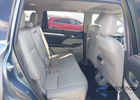 2017 Toyota Highlander Xle из США, поврежденный, VIN 5TDKZRFH4HS522686